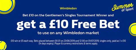 wimbledon betting odds william hill|william hill latest news.